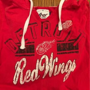 Detroit Red Wings Hooded Long Sleeve